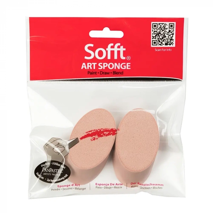 PanPastel Angle Slice Set Round (Sünger Çubuk Açılı Dilim Yuvarlak) 2 Parça