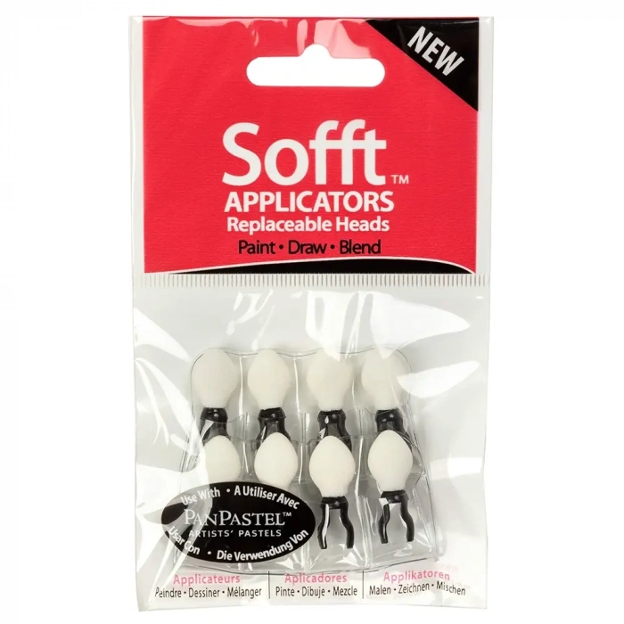 PanPastel Replaceable Heads Set (Uygulama Başlıkları) 8 Parça