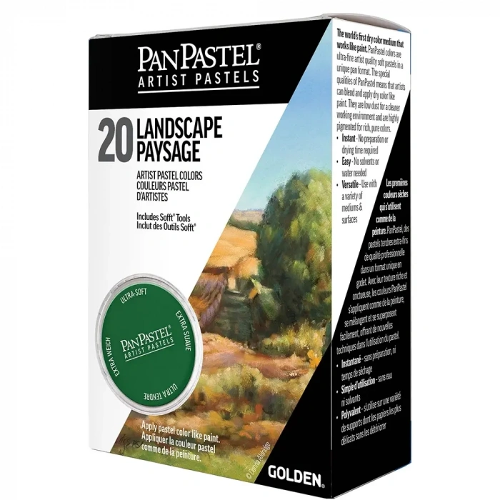 PanPastel Ultra Soft Pastel Boya Seti Landscape Set 20 Renk Manzara Tonları