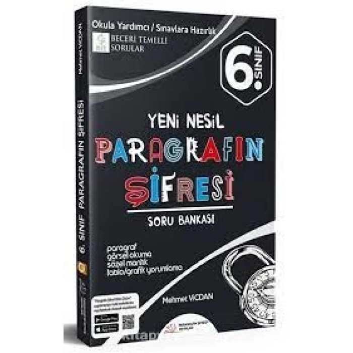Paragrafın Şifresi 6. Sınıf Yeni Nesil Paragrafın Şifresi Soru Bankası