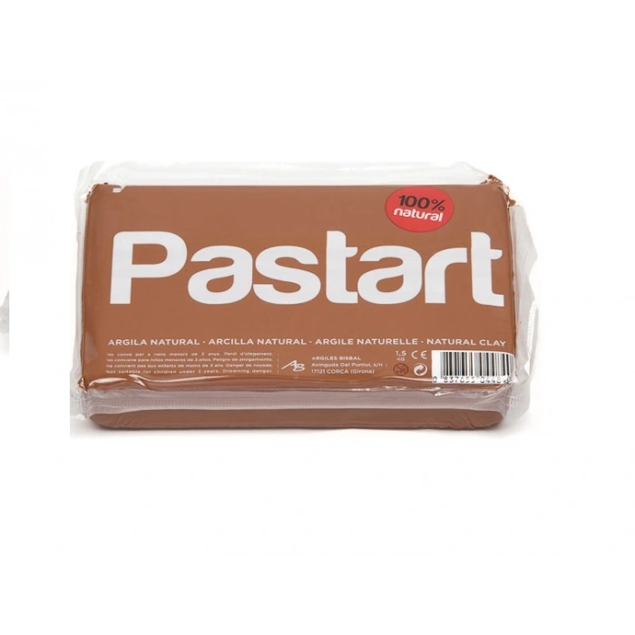 Pastart Doğal Seramik Model Hamuru (Kili) 10 kg. TOPRAK RENGİ