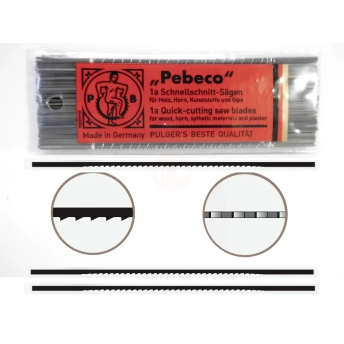 Pebeco Ahşap Kıl Testere No:3 (12 Adet)