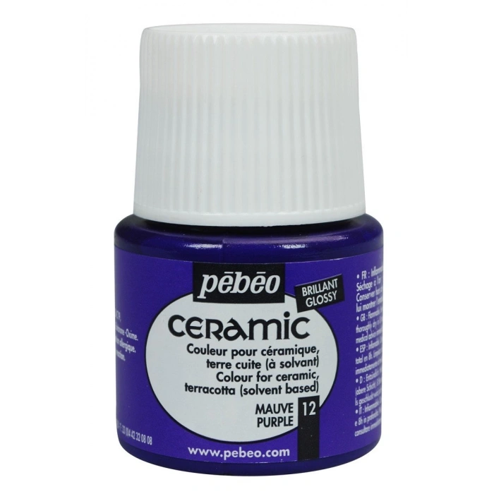 Pebeo Ceramic Seramik Boyası 45ml 12 Mauve Purple