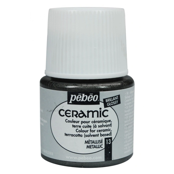 Pebeo Ceramic Seramik Boyası 45ml 13 Metallic