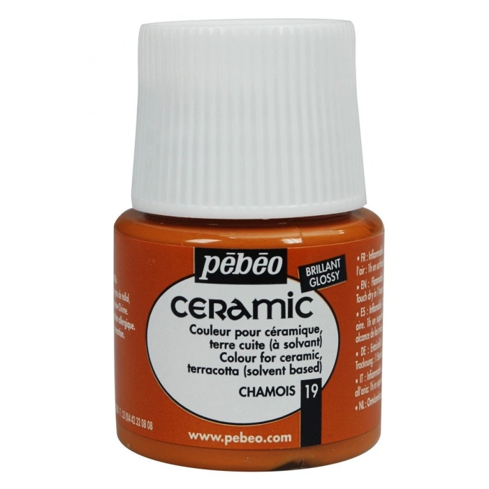 Pebeo Ceramic Seramik Boyası 45ml 19 Chamois