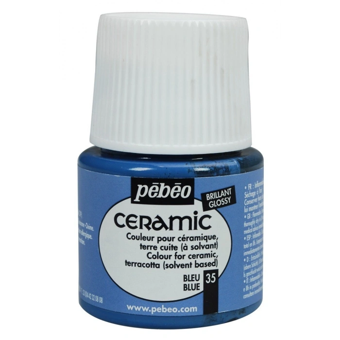 Pebeo Ceramic Seramik Boyası 45ml 35 Blue
