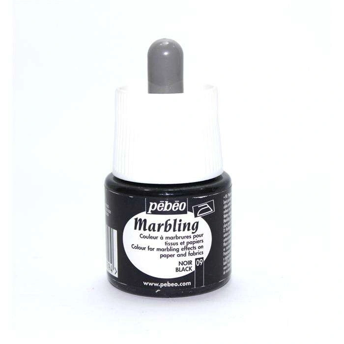 Pebeo Marbling Ebru Boyası 45 ml Black No 9