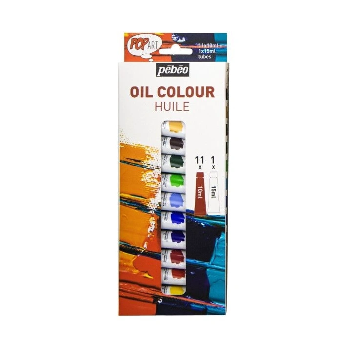 Pebeo Pop Art Yağlı Boya Seti 12 Renk