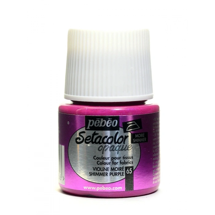 Pebeo Setacolor Opak Kumaş Boyası 45ml 65 Shimmer Purple