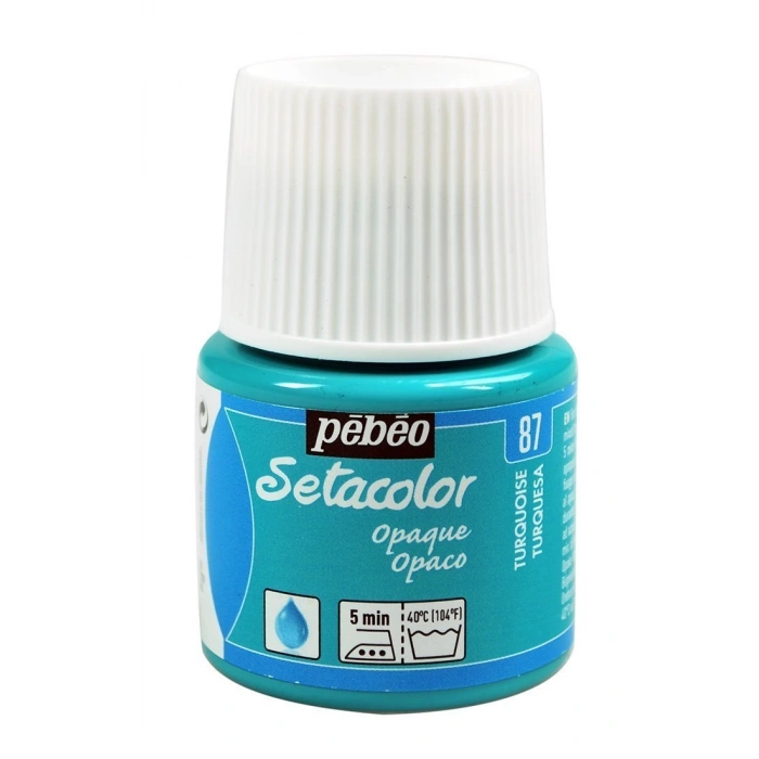 Pebeo Setacolor Opak Kumaş Boyası 45ml 87 Turquoise