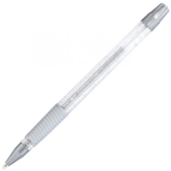 Pensan Glitter Gel Simli Jel Kalem GÜMÜŞ