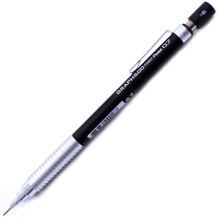 Pentel Versatil Kalem Graph 600 0.7mm Siyah