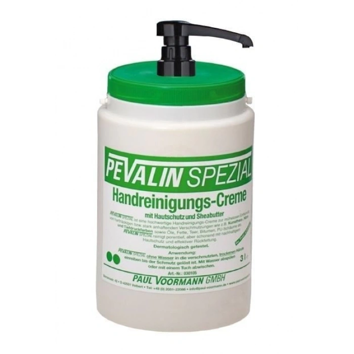 Pevalin Spezial El Temizleme ve Bakım Kremi 3 Lt (Kavanoz Plastik Pompalı)