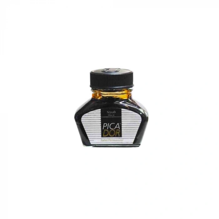 Picador Yazı Mürekkebi Cam Şişe 57 cc Siyah