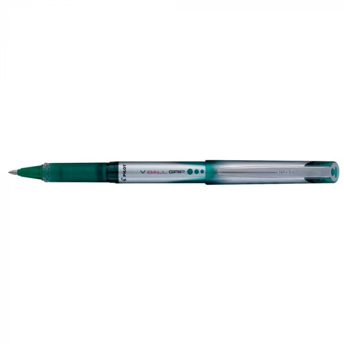 Pilot V-Ball Grip Roller Kalem Yuvarlak Uç 0.7 mm Yeşil