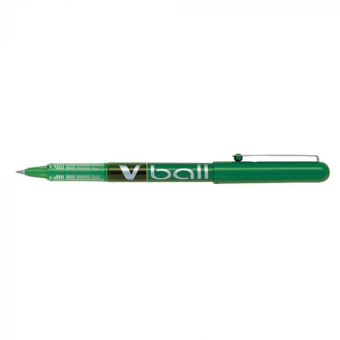 Pilot V-Ball Roller Kalem Yuvarlak Uç 0.5 mm Yeşil