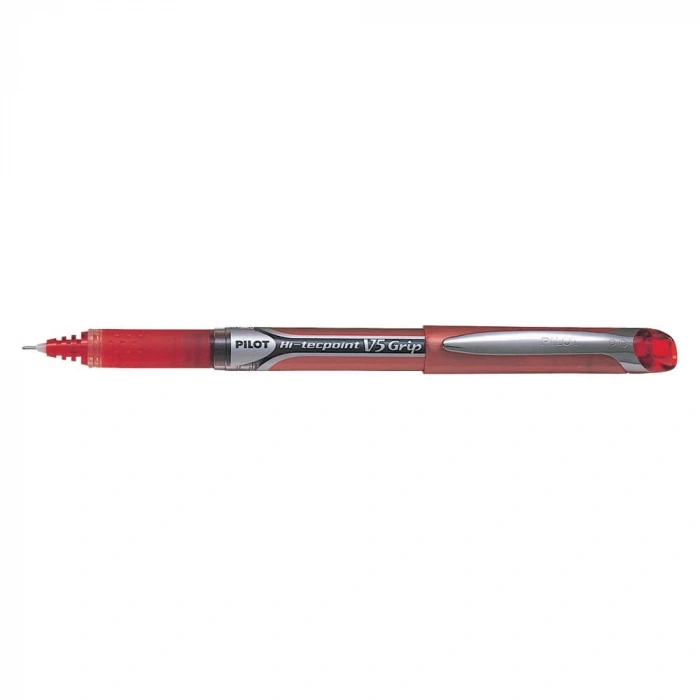 Pilot V5 Grip Hi-Tecpoint İğne Uçlu Roller Kırmızı