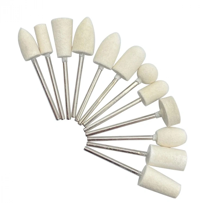 Pimli Parlatma Cila Polisaj Keçe Seti 12 Parça