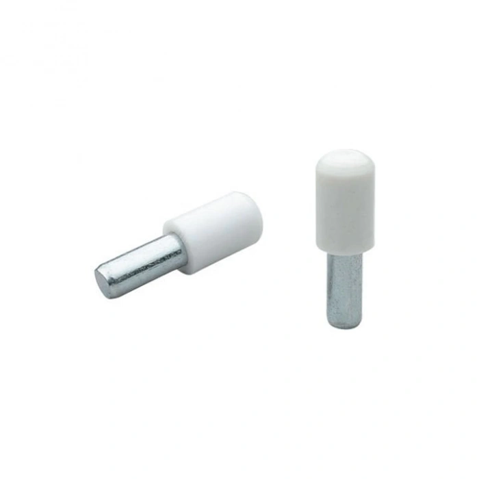 Plastik Başlı Metal Raf Pimi 5 Mm Gri (1 Paket/100 Adet)