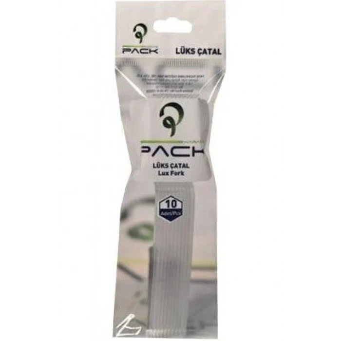 Plastik Çatal Lüks 10 lu