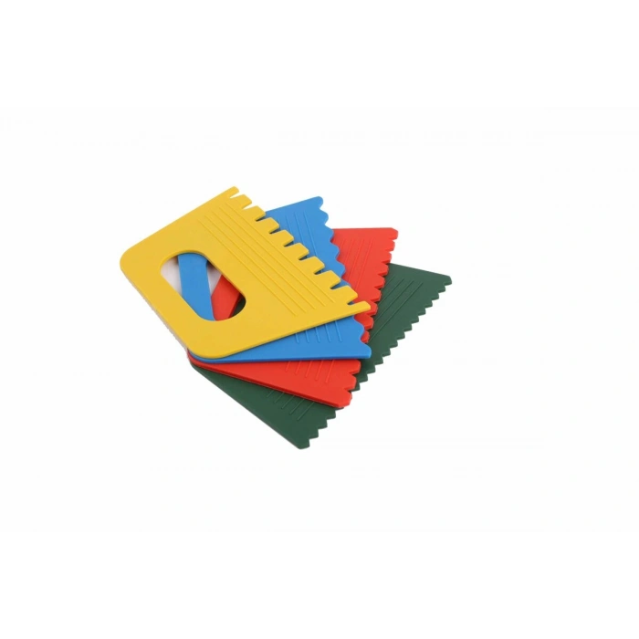 Plastik Şekillendirme Çeki Tarağı 4 Parça