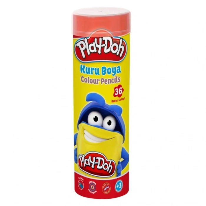 Play Doh 36 Renk Set Kuruboya Tüp Display