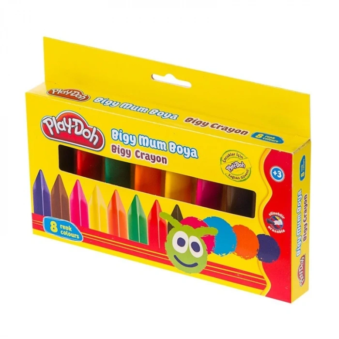 Play Doh 8 Renk Bigy Crayon Play-Cr012