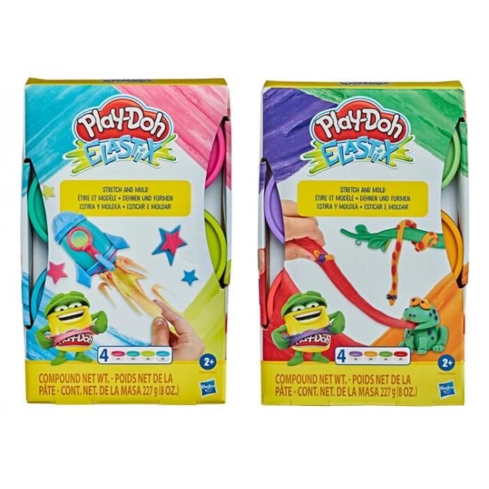 Play-Doh Oyun Hamuru 4 Lü Elastik E6967