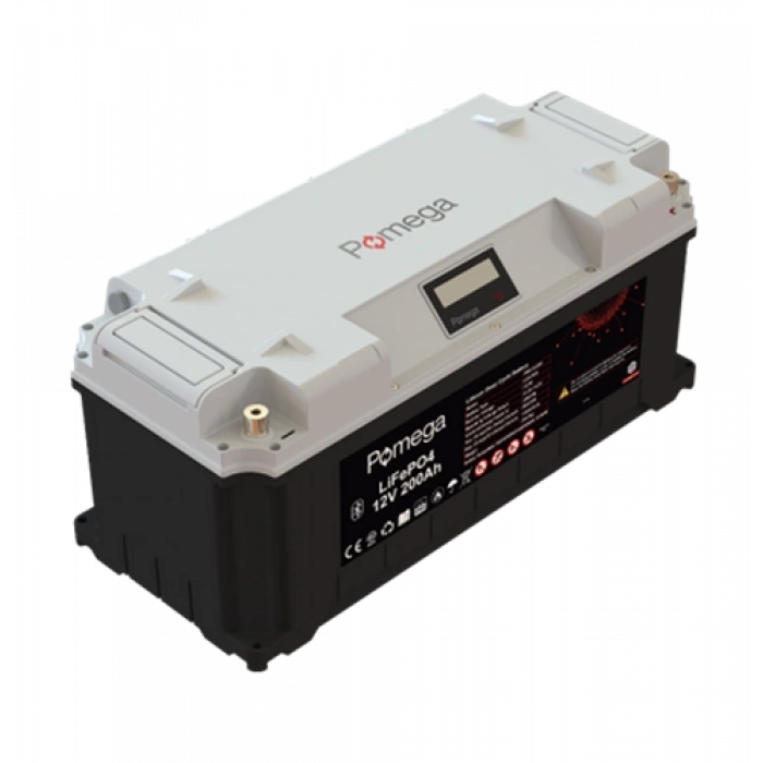 Pomega PBK-12200 - 12V 200 Ah Lifepo4 Akü