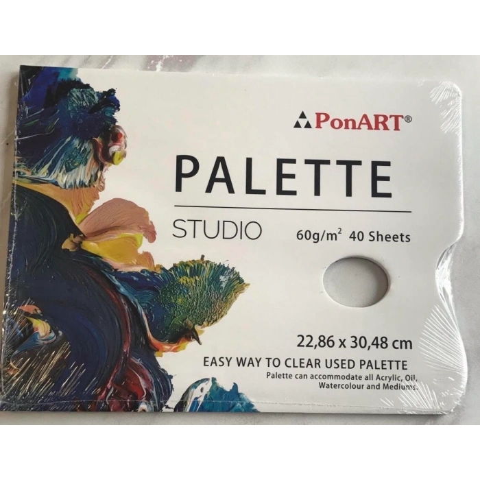 Ponart Kağıt Palet 23x31 cm. 40 yaprak