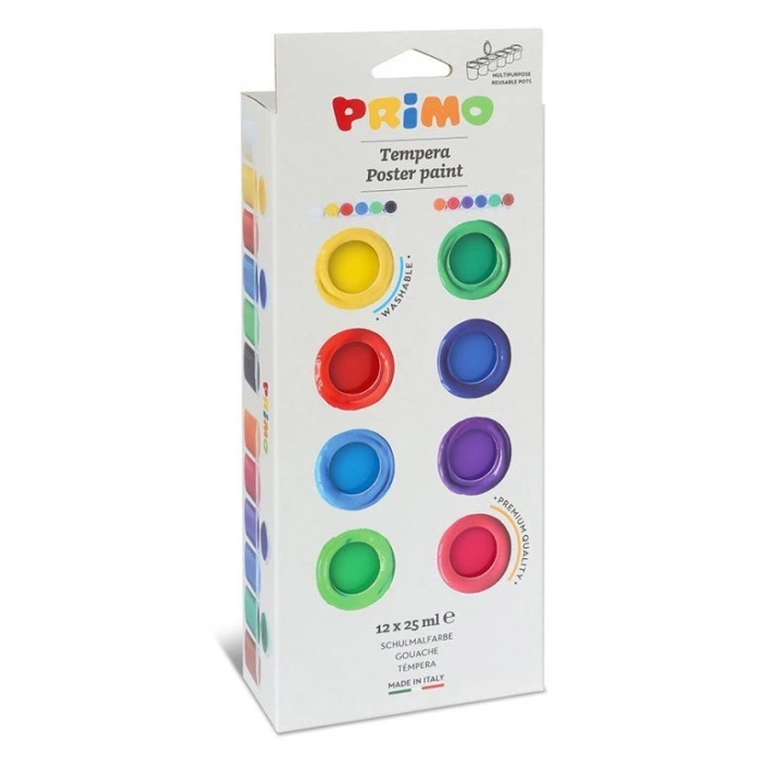 Primo Poster Boya 25 Ml x 12 Renk (MC-252TB12)