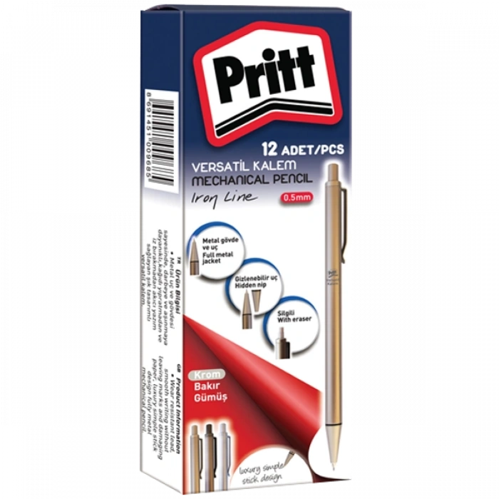 Pritt Versatil Kalem İron Line 0.5 MM Krom 3705
