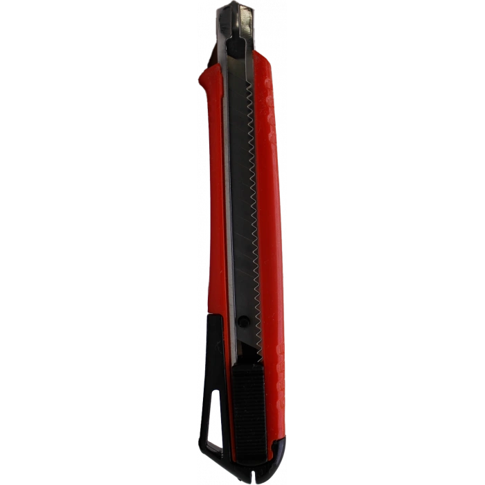 Profesyonel Maket Bıçağı Ergonomik Gövde Kilit Mekanizması Ve Askı Bölmesi 9 Mm