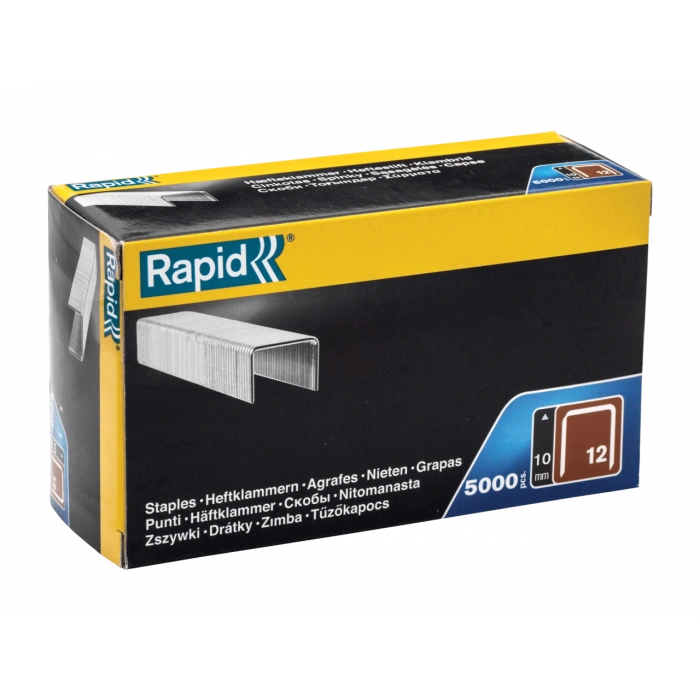 Rapid 12/12 MM GALVANİZ KAPLI ZIMBA TELİ 5000 ADET - 40100520