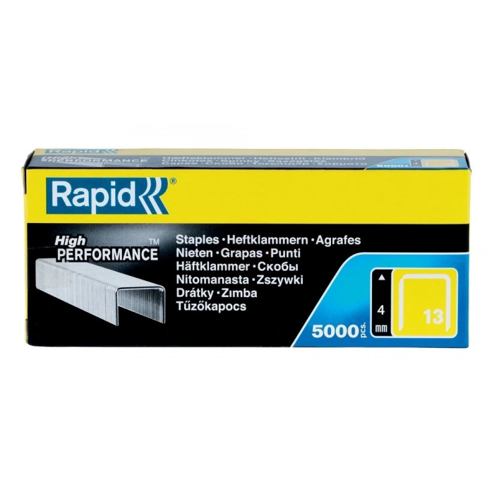 Rapid Zımba Teli 13 Serisi 4 mm Galvaniz Kaplı (1 Pkt/5000 Adet) - 11825700
