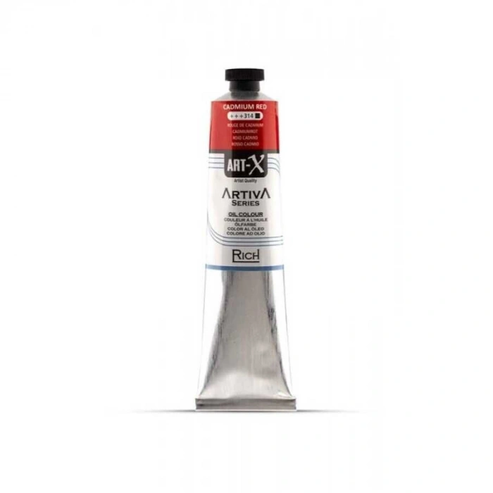 Rich Art-X Artiva Yağlı Boya 200 ml. 314 Cadmium Red Hue
