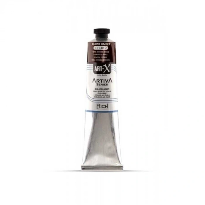 Rich Art-X Artiva Yağlı Boya 200 ml. 409 Burnt Umber