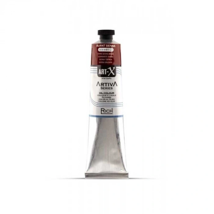 Rich Art-X Artiva Yağlı Boya 200 ml. 411 Burnt Sienna