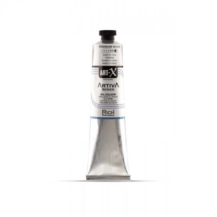 Rich Art-X Artiva Yağlı Boya 200 ml. 105 Titanium White