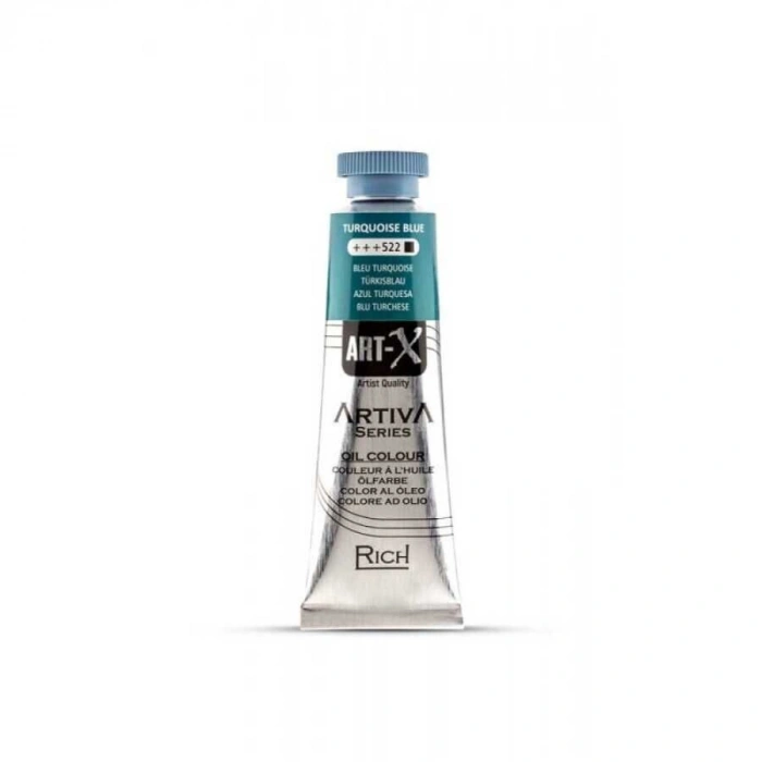 Rich Art-X Artiva Yağlı Boya 37 ml. 522 Turquoise Blue
