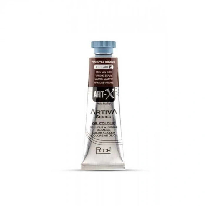 Rich Art-X Artiva Yağlı Boya 37 ml. 403 Vandyke Brown