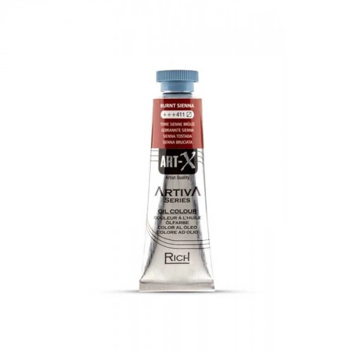 Rich Art-X Artiva Yağlı Boya 37 ml. 411 Burnt Sienna