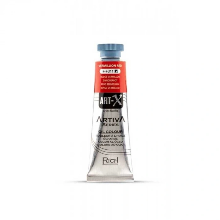 Rich Art-X Artiva Yağlı Boya 37 ml. 311 Vermillion Red