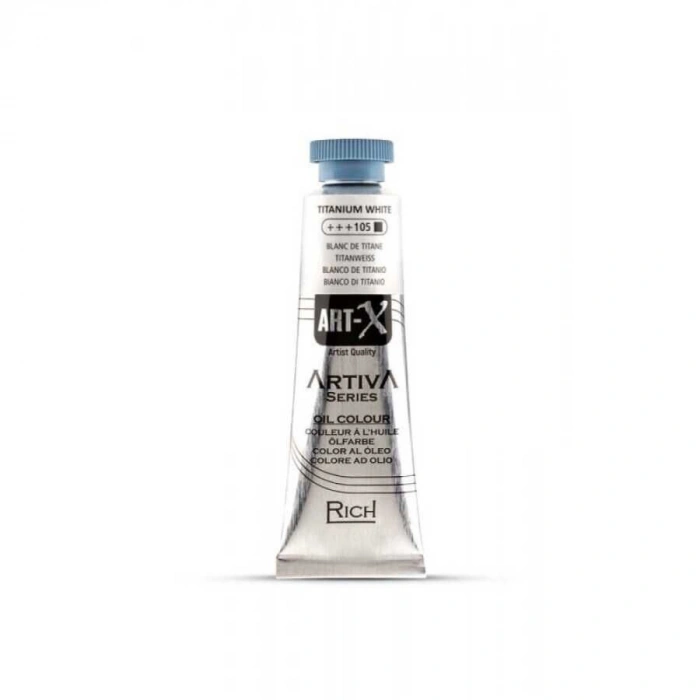 Rich Art-X Artiva Yağlı Boya 37 ml. 105 Titanium White