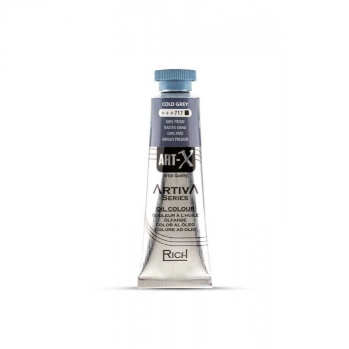 Rich Art-X Artiva Yağlı Boya 37 ml. 717 Cold Grey