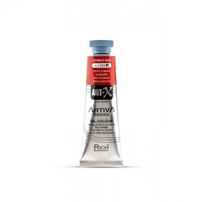 Rich Art-X Artiva Yağlı Boya 37 ml. 334 Scarlet Red