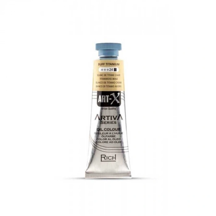 Rich Art-X Artiva Yağlı Boya 37 ml. 24 Buff Titanium