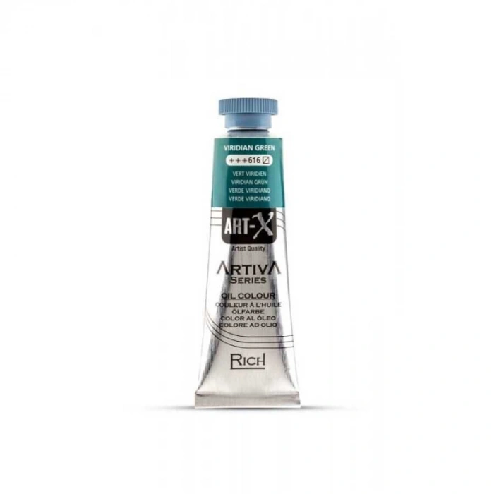 Rich Art-X Artiva Yağlı Boya 37 ml. 616 Viridian Green