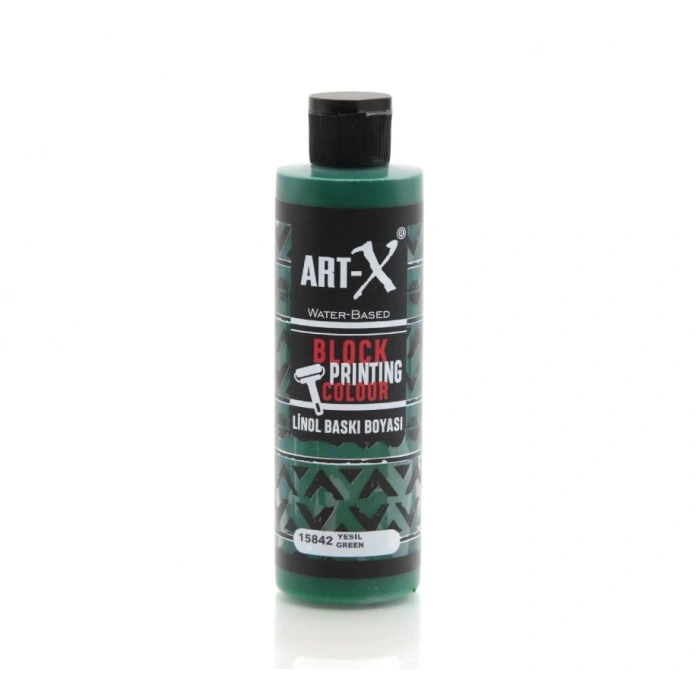 Rich Art-X Su Bazlı Linol Baskı Boyası 240 cc. YEŞİL