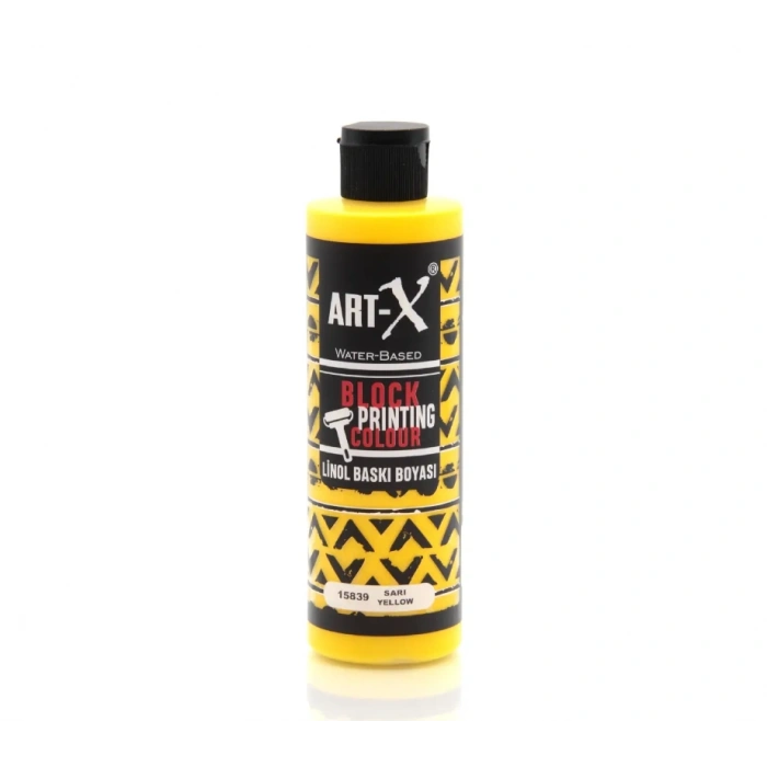 Rich Art-X Su Bazlı Linol Baskı Boyası 240 cc. SARI